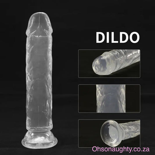 Crystal Clear Dildo - Oh So Naughty